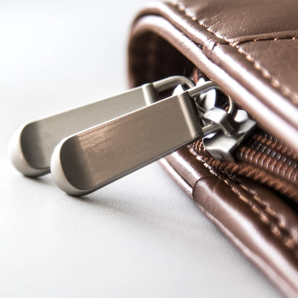PU Cover Zipper A4 File Folder Map Personalized Business Padfolio Custom Portfolio Mens Leather Bag