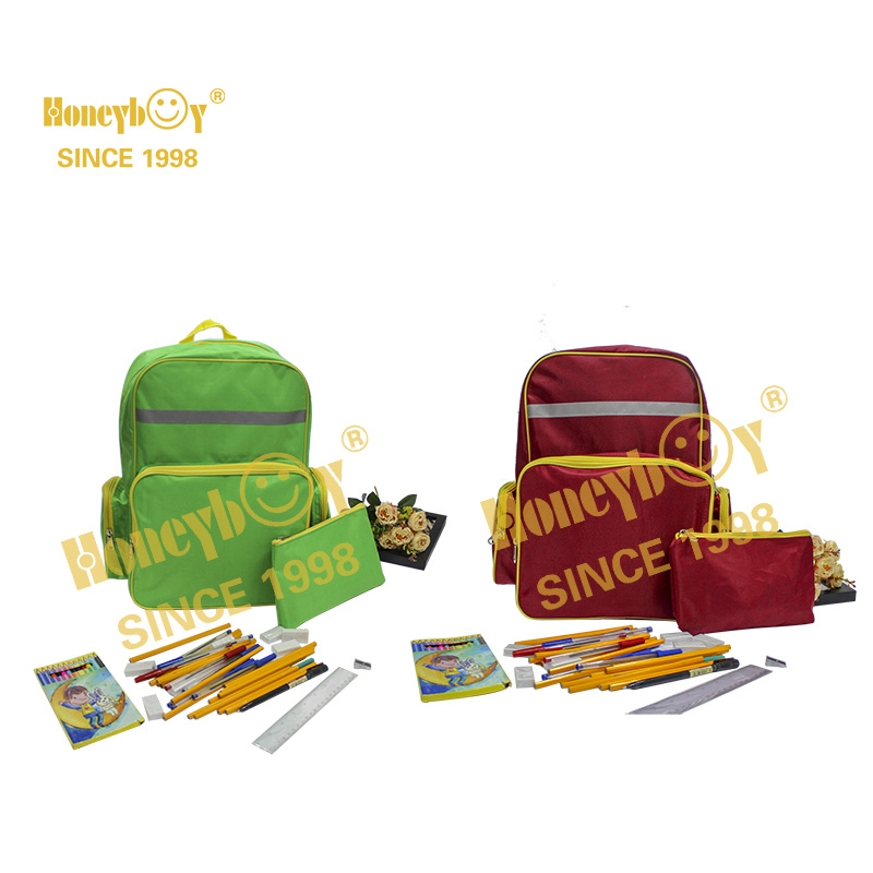 School Bag and Stationery Kits Back to School Bag Sets with Stationery Tender Order for Bags Notebboks