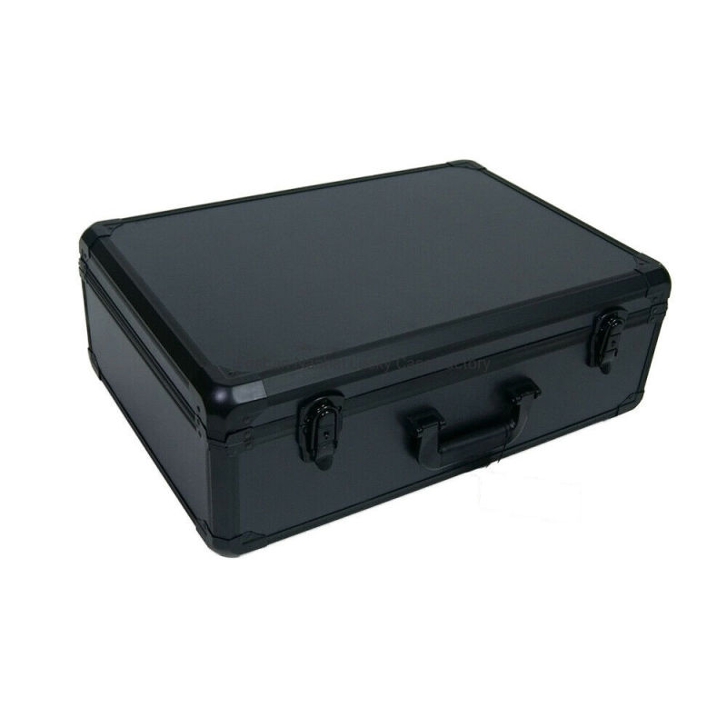 Aluminum Black Color Hard Case Toolbox Briefcase