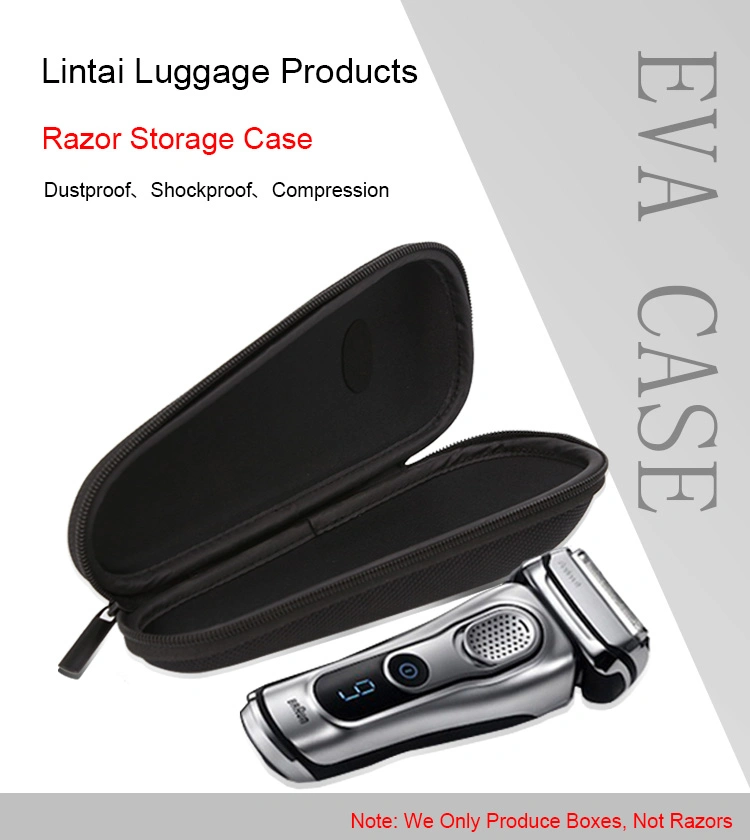 Custom Portable Hard EVA Travel Razor Case Bag Shaver Storage Storage Bag EVA Carrying Case Hard EVA Razor Shaver Case Travel Shockproof Box
