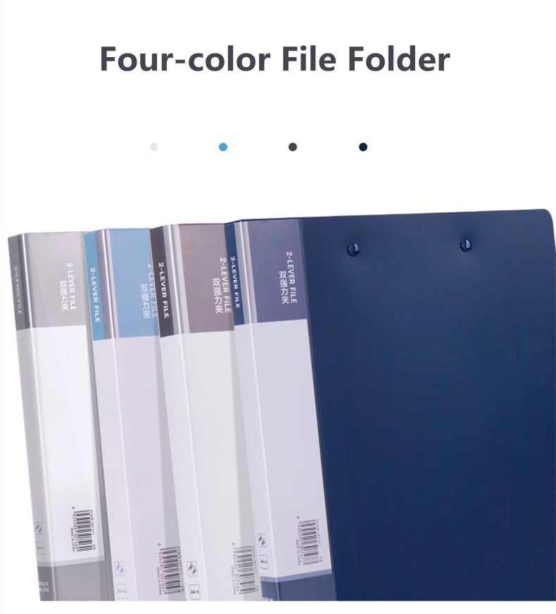 Lever Arch File Folder Paper A4 D Shape Notebook Lever Arch File Folder Custom Plastic 2D Ring Binder