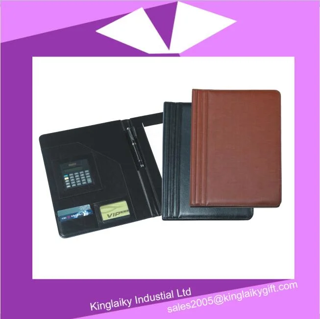 Personalized Promotion Business Portfolio with Zipper Np017-47