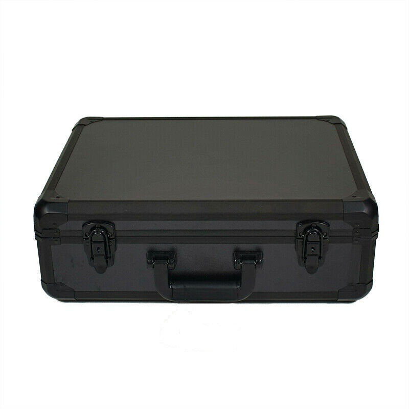 Aluminum Black Color Hard Case Toolbox Briefcase