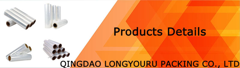 Hand Use 18" X 1500FT Stretch Film Clear Plastic Shrink Wrap