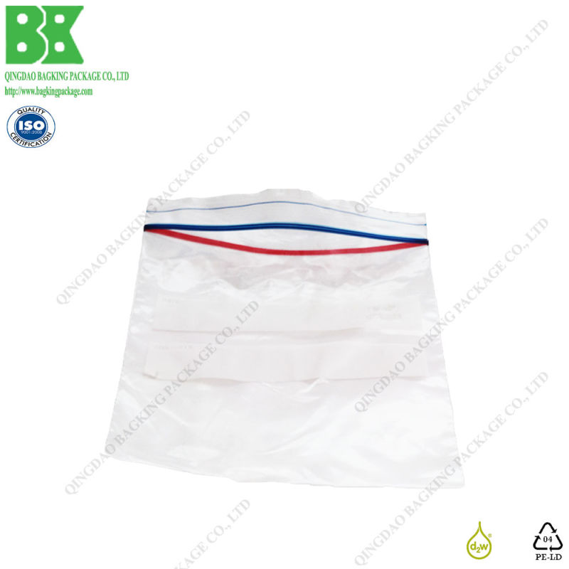 Resealable LDPE Clear Ziplock Bag Food Grade Storage Bag Freezer Bag