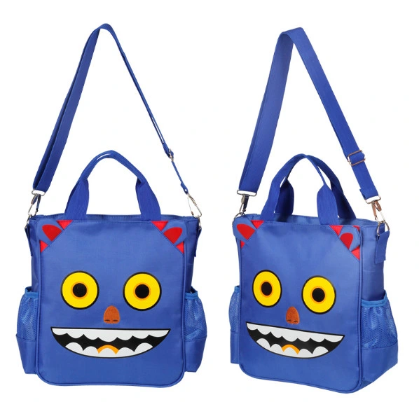 Children's Hand Bag Tote Bag Cartoon Style Carry Bag One-Shoulder School Backpack