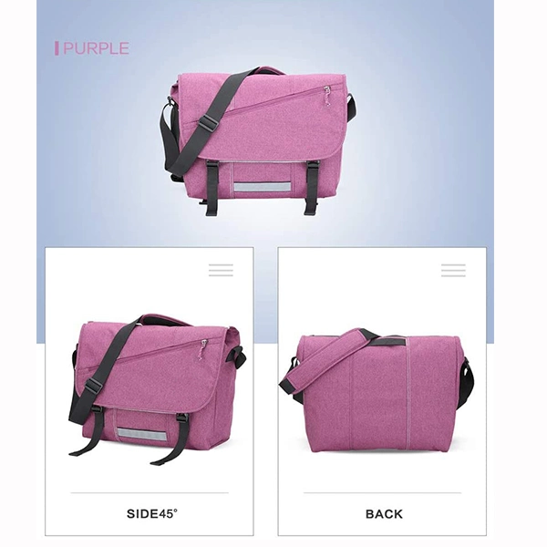 15 Inch Laptop Shoulder Briefcase Pack Crossbody Backpack