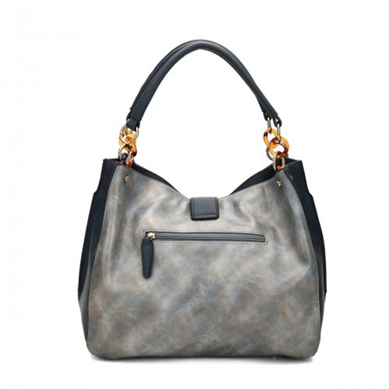 Unique Design High Quality PU Leather Hobo Handbag for Ladies