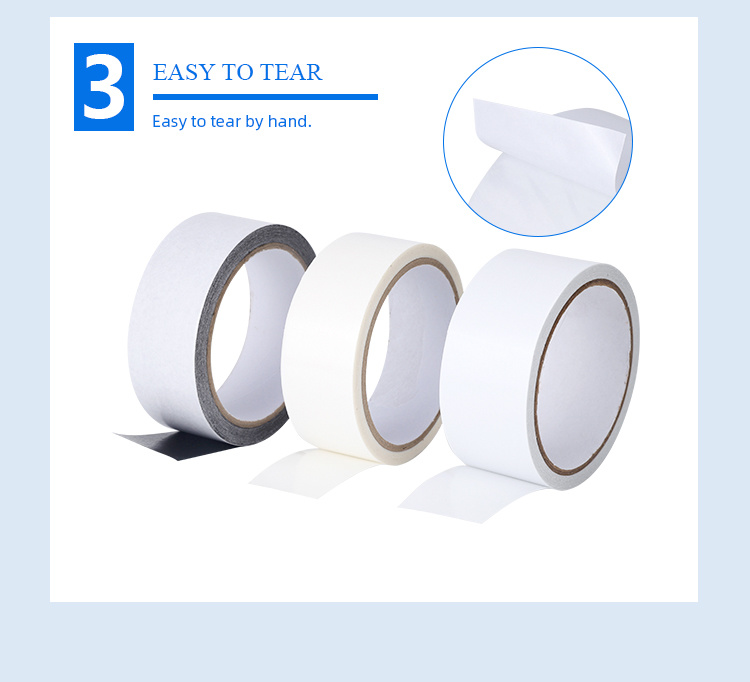 Stationery Office Double Side Adhesive Tape for Paper Envelopes