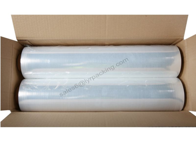 Shrink Wrap 18 in X 1000 FT Clear Roll Pallet LLDPE Stretch Film