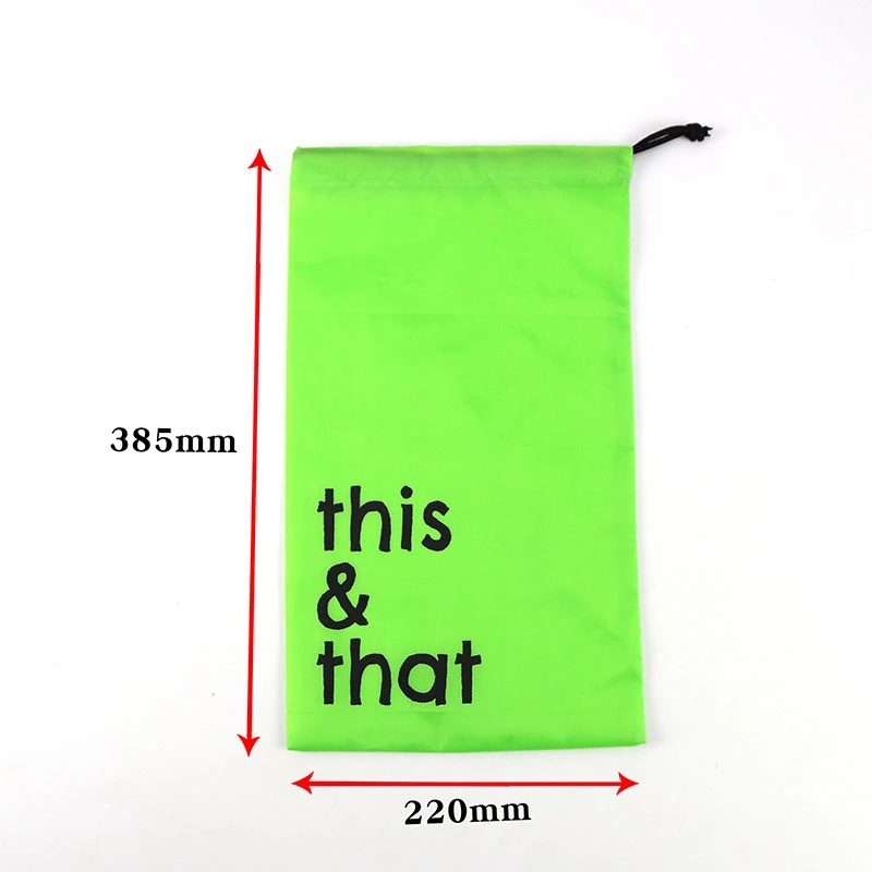 Waterproof Travel Packing Bag EVA Frosted Zipper Bag Clothing Packing Bags