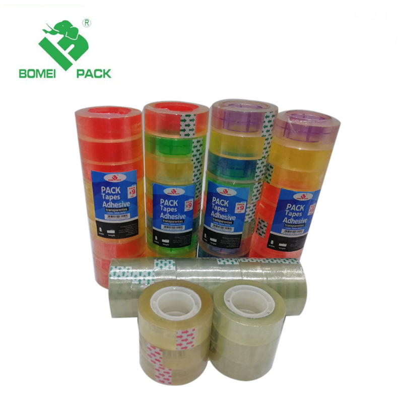 Factory Selling Office Stationery Tape BOPP Adhesive Stationery Tape