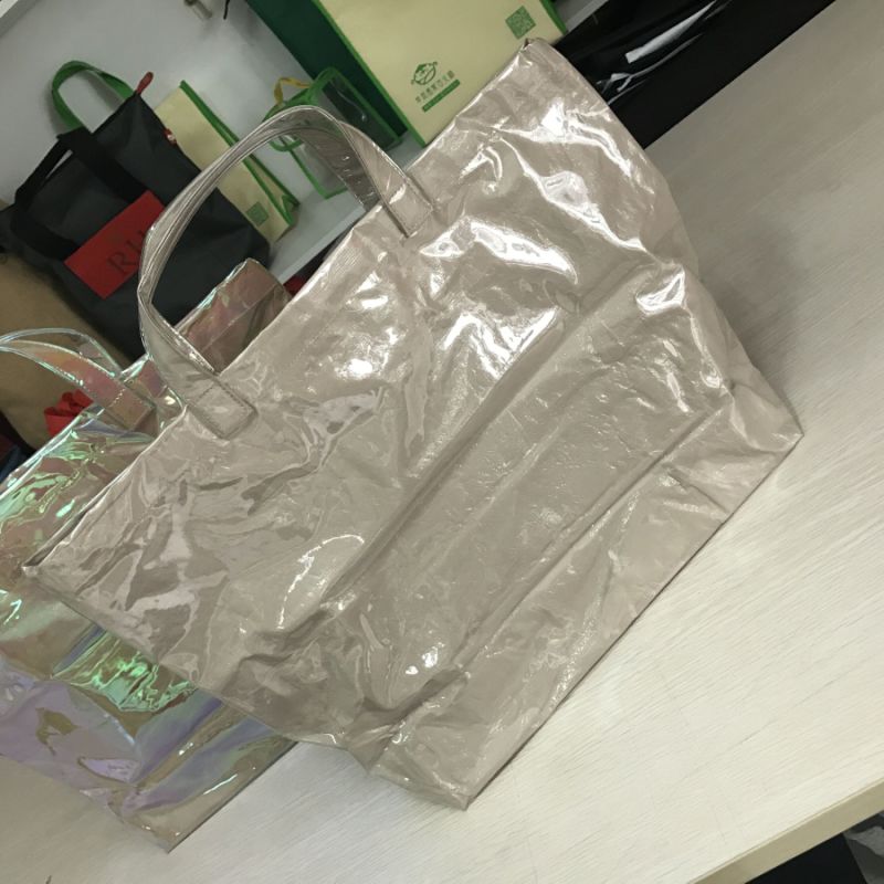 New Custom DuPont Tyvek Bag Tyvek Paper with PVC Shopping Tote Bag