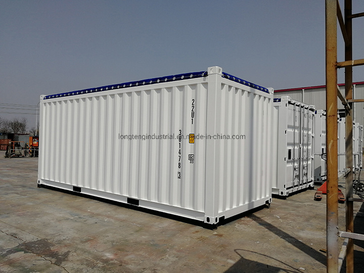 Soft Tarpaulin Cover 20FT 40 FT Open Top Container