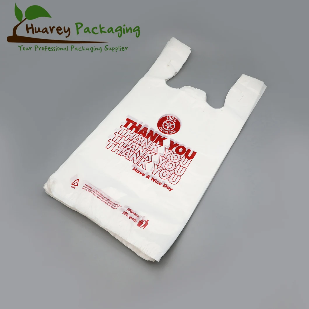 Vest T Shirt Bag Carrier Bag Manufacturer/Biodegradable Plastic Bags