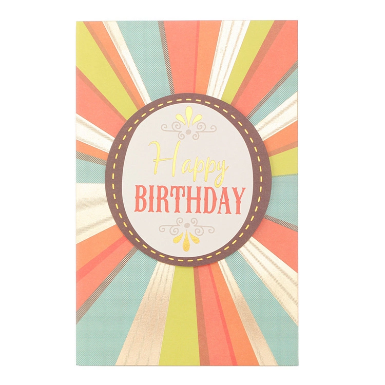 Chinese Factory Hot Custom Business Gift Happy Birthday Musical Greeting Card Book