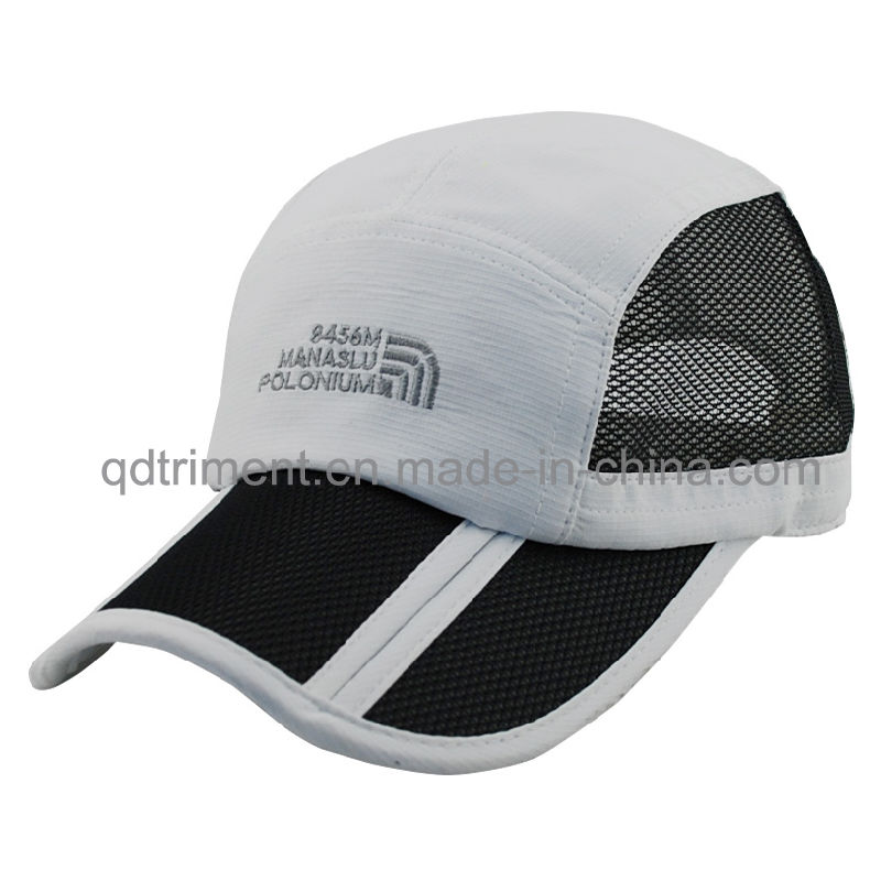 Polyester Microfiber Magic Zipper Racing Sport Cap (TMR0546-1)