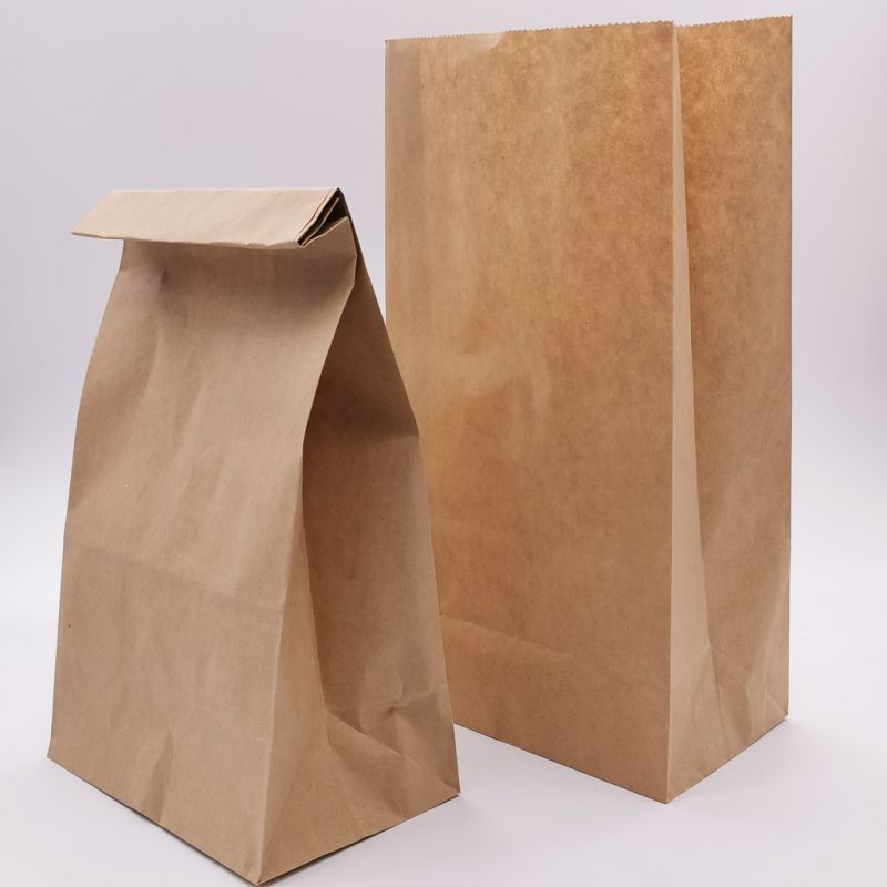 Hamburger Packaging Paper Bag Food Packing Customized Paper Bag