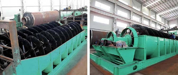 High Weir Double Spiral Classifier for Gravel Sand Classifier