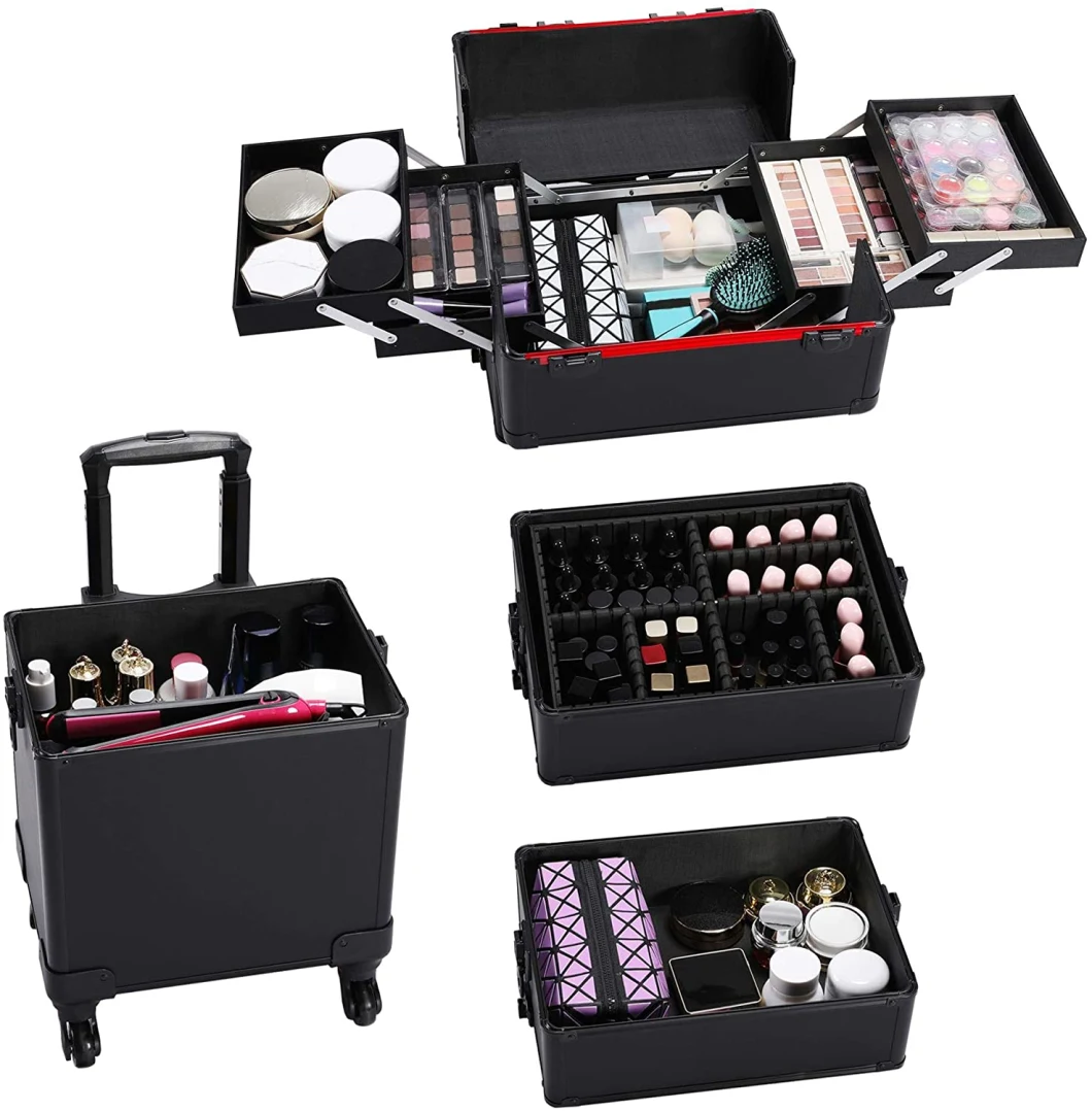 Makeup Box Vanity Organiser Beauty Storage Cosmetic Case