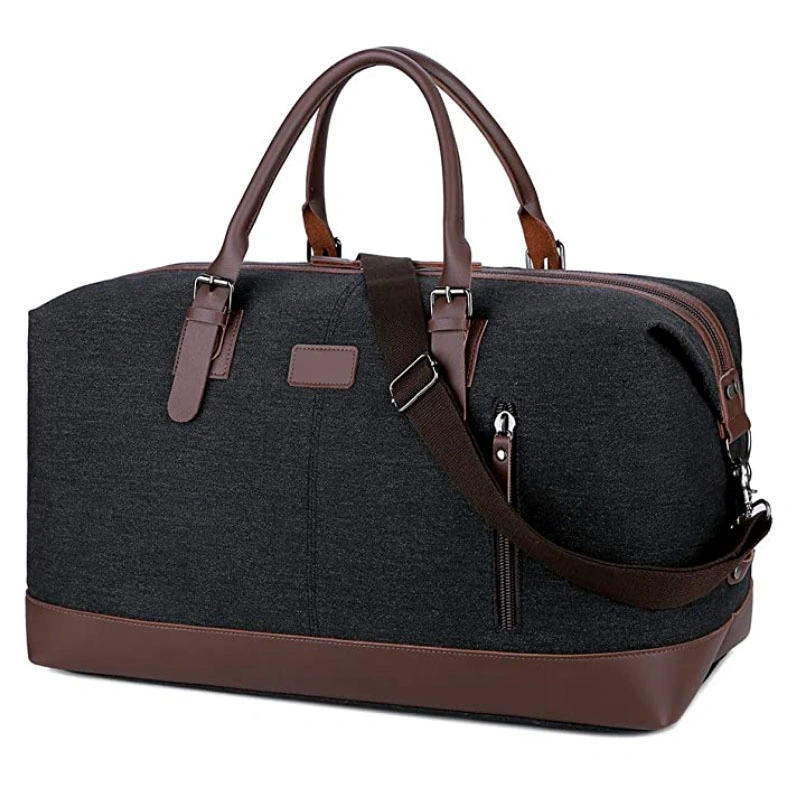 Men Large Capacity Travel Bag Crossbody Bag Weekend Duffel Bag Men Shoulder Messenger Bag Canvas Handbag