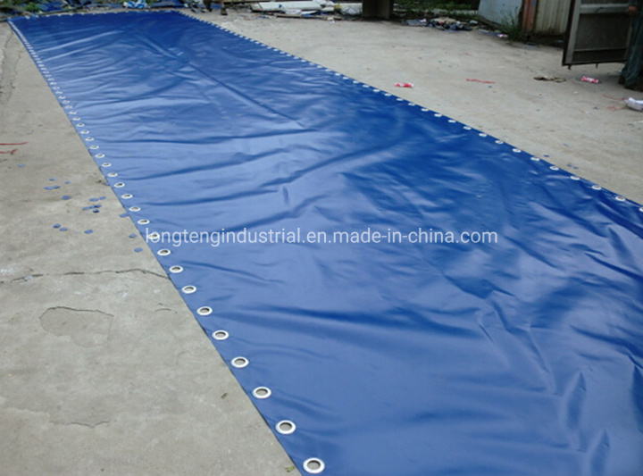 Custom Made PVC 10FT 20FT 40FT 48FT Open Top Container Tarpaulin