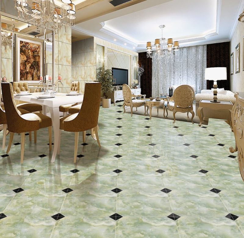 Marble Glazed Porcelain Polished Glazed Flooring Tile Home Decoration (600X600)