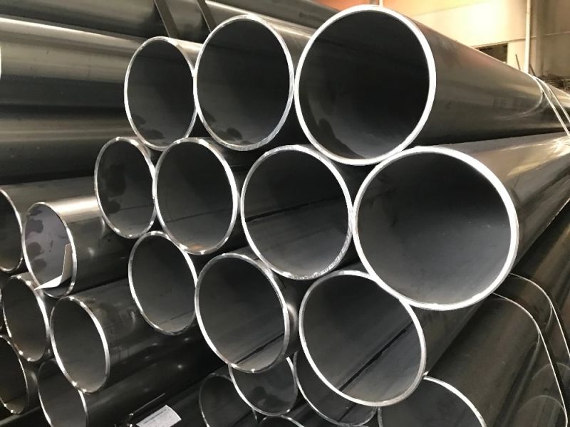Building Material/Hollow Tube/Metal/ERW Black Round Steel Pipe