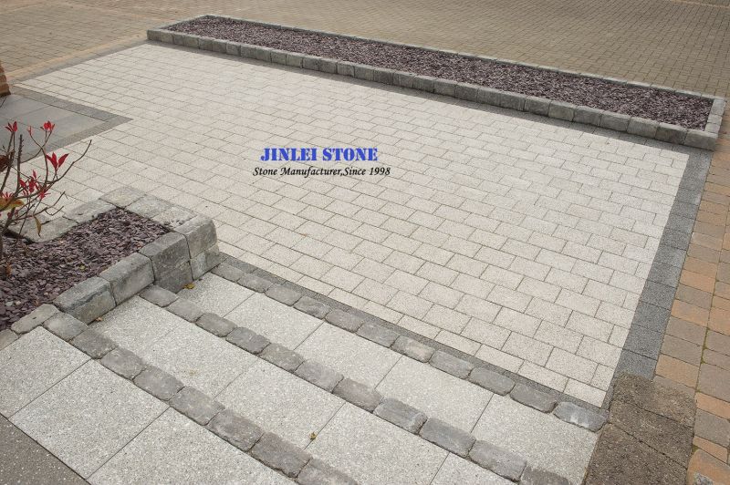 Quarry and Factory Owner Cheap Paver Kerbstone Countertop Palliside Grey Granite Tile