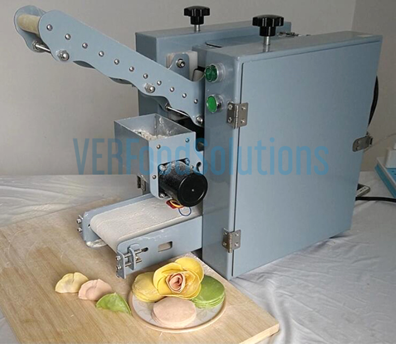 Electric Wheat Dough Wrapper Momo / Dumpling/ Wonton Skin Wrapper Making Machine