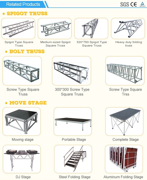Lighting Truss Design Stage Truss Used Truss for Sale