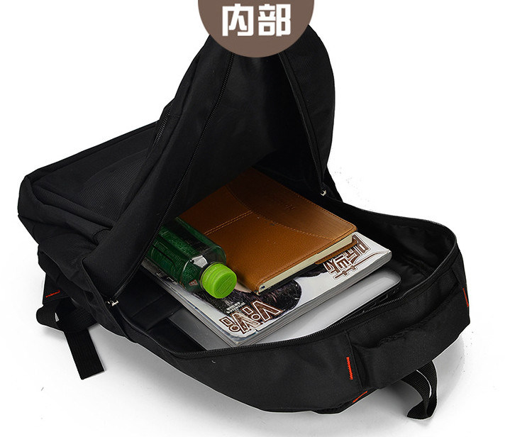 Fashion Korean Business 15.6 Inch Laptop Waterproof Computer Backpack Leisure Travel Double Shoulder Bag Simple Student Bag
