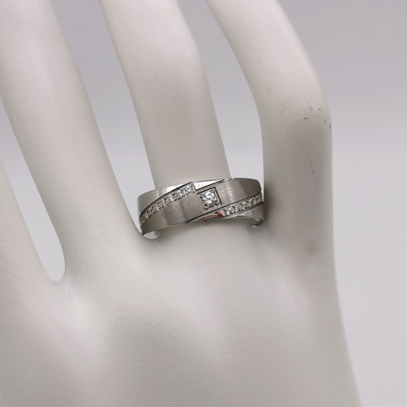 Trendy 92.5% Sterling Silver Finger Rings Woman Man Rings