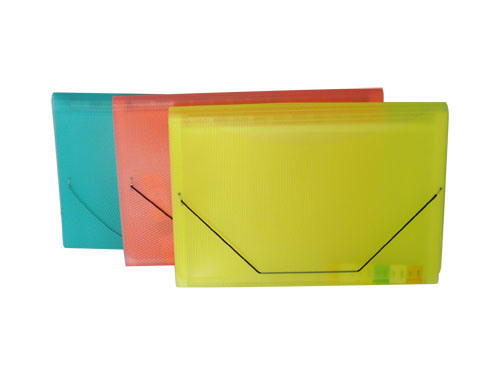 Customized Expanding File with Elastic/ File Bag/ Document Bag (E015)