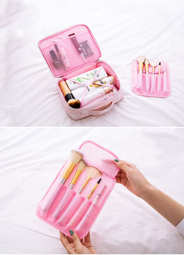 Travel Toiletries Bag Business Mini Travel Drawstring Makeup Bag Organizer Wash Bag