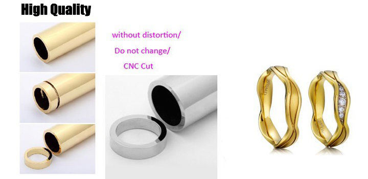 Cheap Engagement Rings Mens Titanium Wedding Rings CZ Stone Titanium Rings