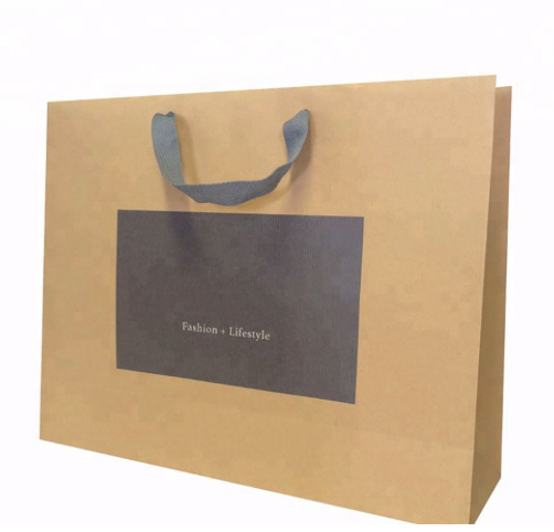 Customised Printing Shopping Bag Gift Fashion Paper Packaging Bag