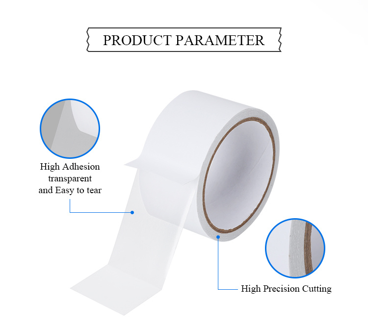 Stationery Office Double Side Adhesive Tape for Paper Envelopes