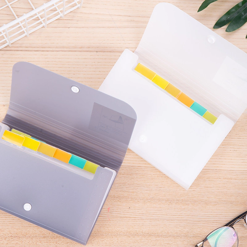 Multi-Layer Organ Expanding Office Supplies Paper File Folder Organizer Plastic Meeting Carry File Document Bag