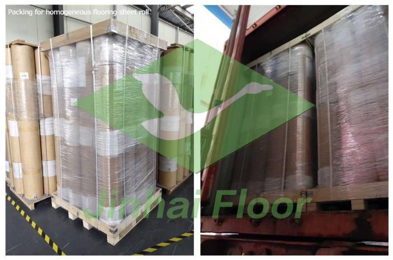 Healthcare Hospital School Education System Homogeneous Vinyl Flooring Rolls