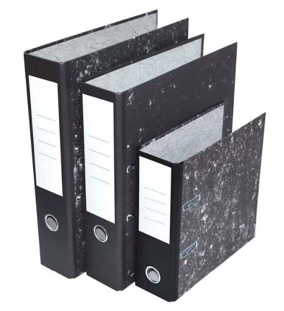 Office Supply Marble Lever Arch File Folder