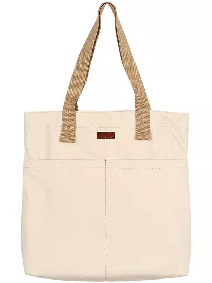 Chinese 14 Years Factory Canvas Bag Tote Lady Canvas Bag