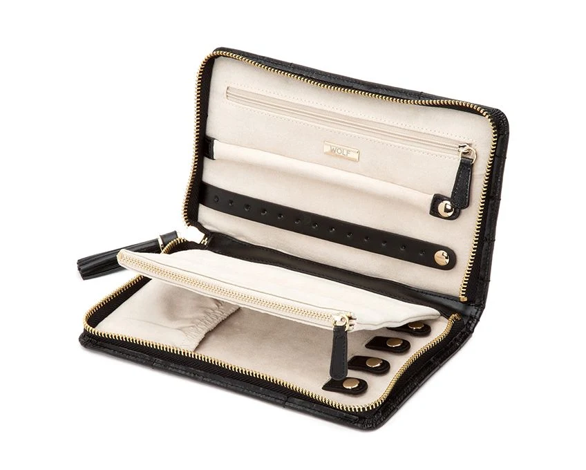 Square Quilting PU Leather Jewellery Case Women Gift Case Packaging From China Wholesaler