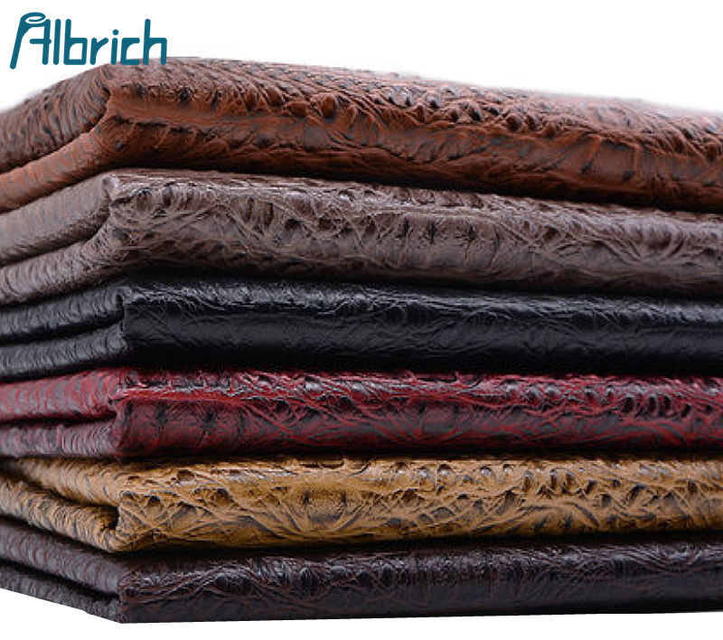 Crocodile Leather Reinforced PU Leather Sofa Fabric Soft Bag Hard Bag Refurbished Artificial Leather Imitation Leather DIY Fabric