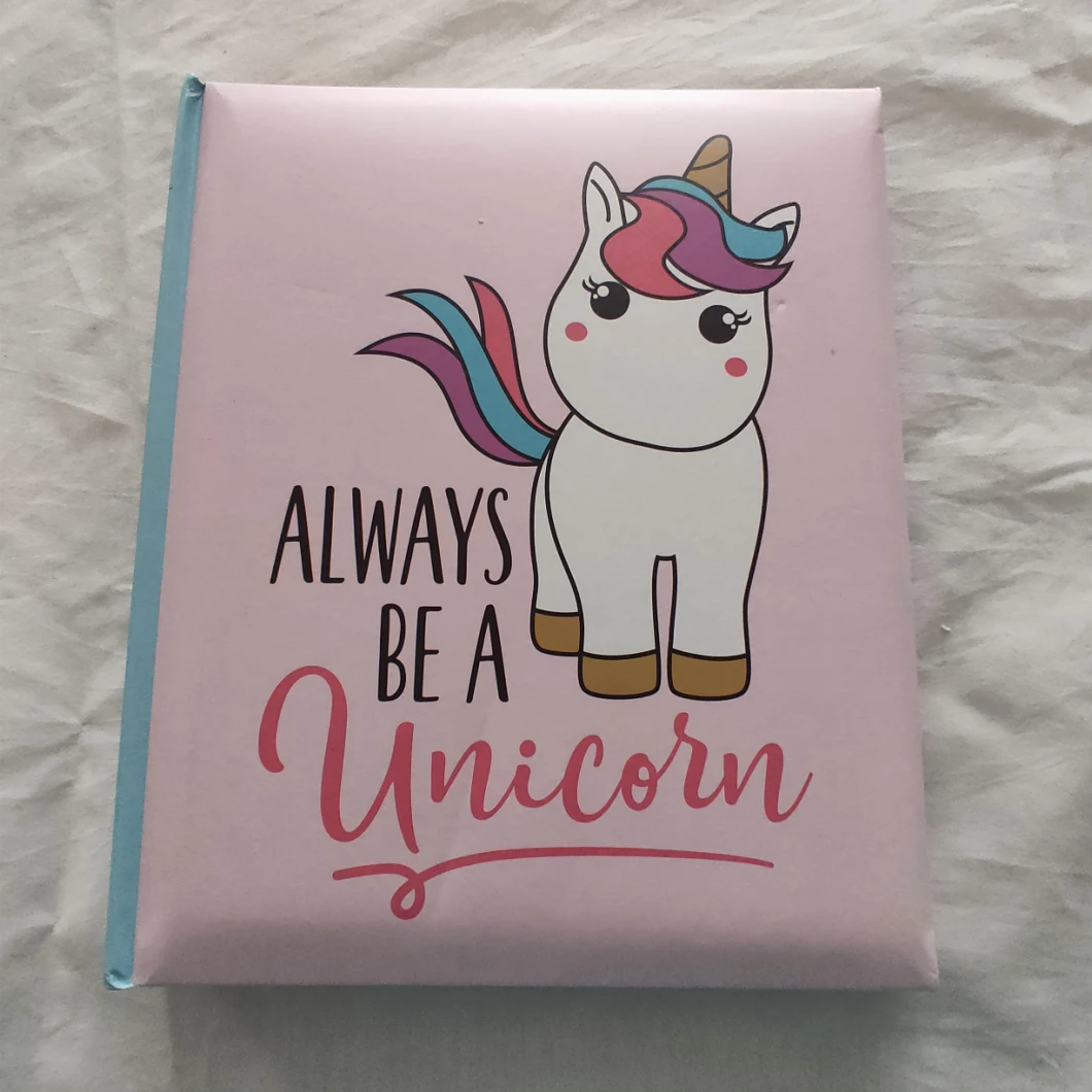 Hot Sale Custom Unicorn Photos Card Album (Pink)