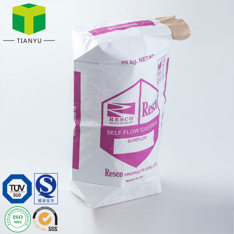 Wholesale Brown Kraft Paper Bags Mortar Valve Sacks