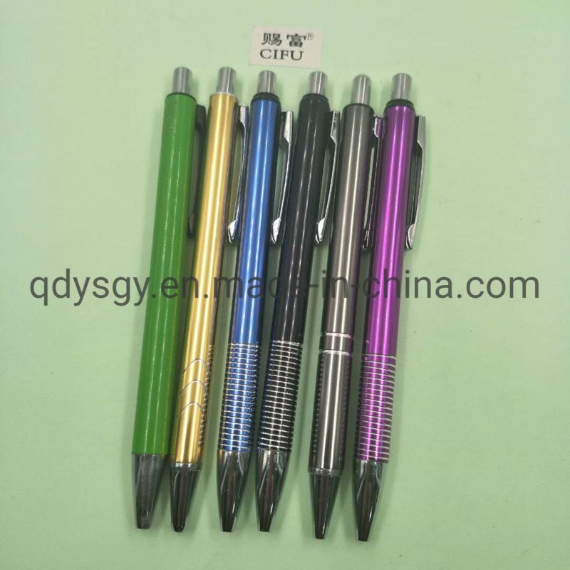 Metal Ball Pen for Office Supply Stationery Gift