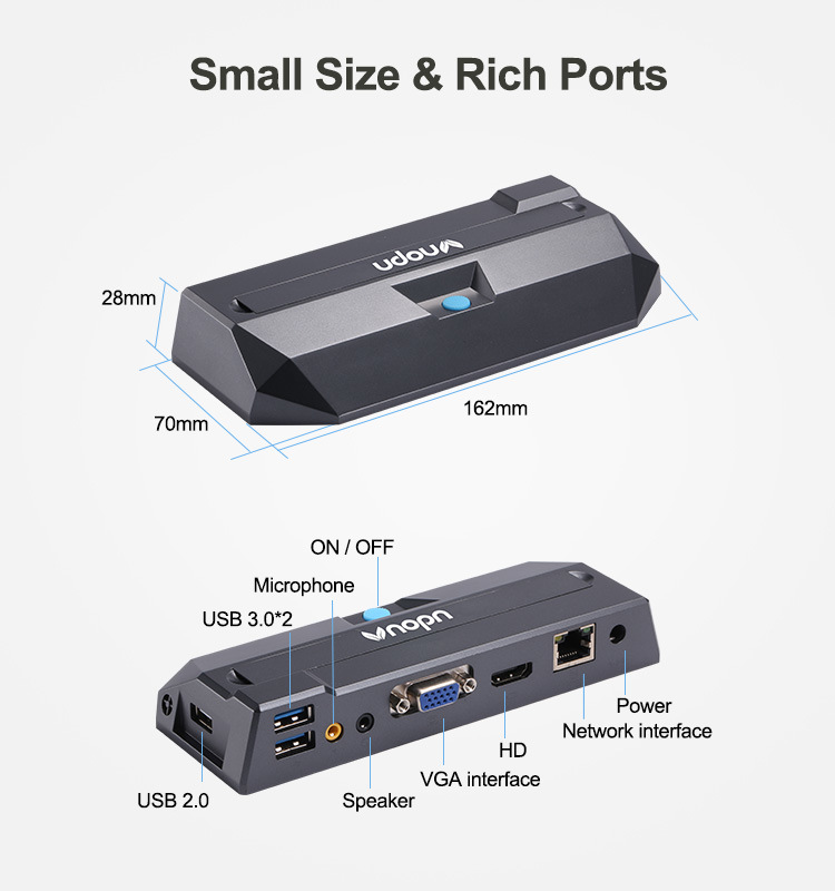 2020 New Arm Thin Client Support Vesa Mount for School Education