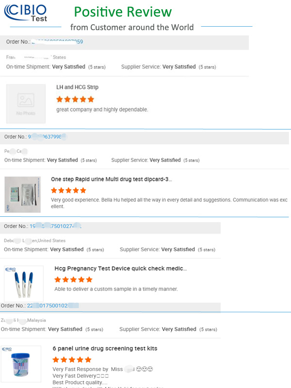 Different Drug Test Levels 12 Panel Round Cup Drug Test