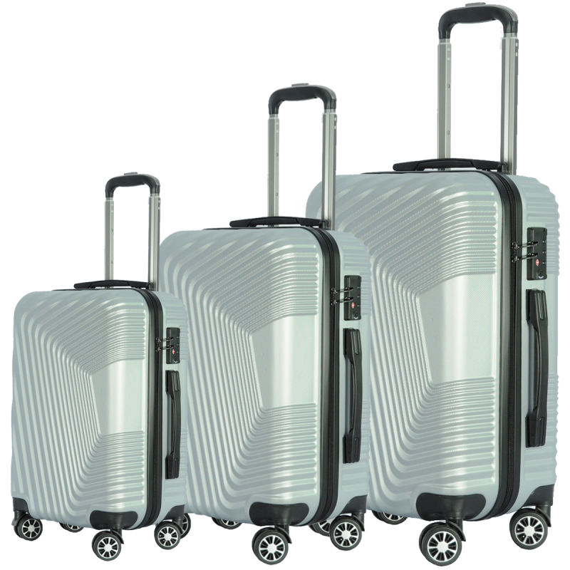 Luggage Factory Provide Best Quality ABS+PC Cheap Suitcase Bags